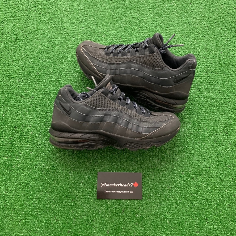 ▪️Nike Air Max 95 “Black Suede” (GS) - Picture 2 of 8